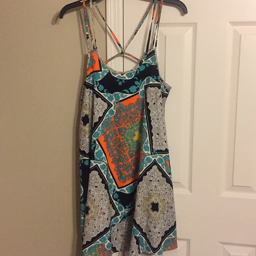 Patterned summer dress